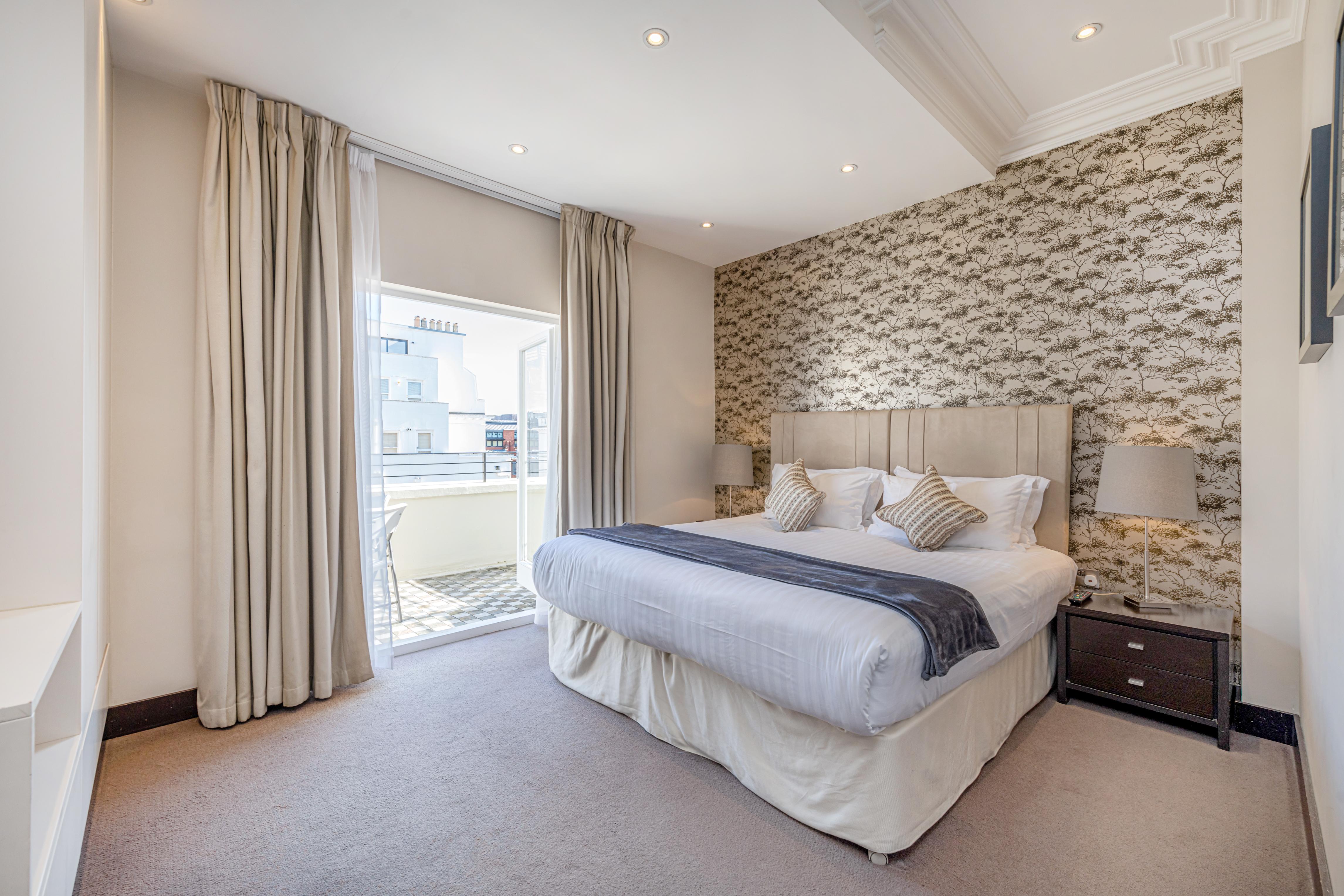 Apartamento Deluxe com 1 Quarto e Varanda