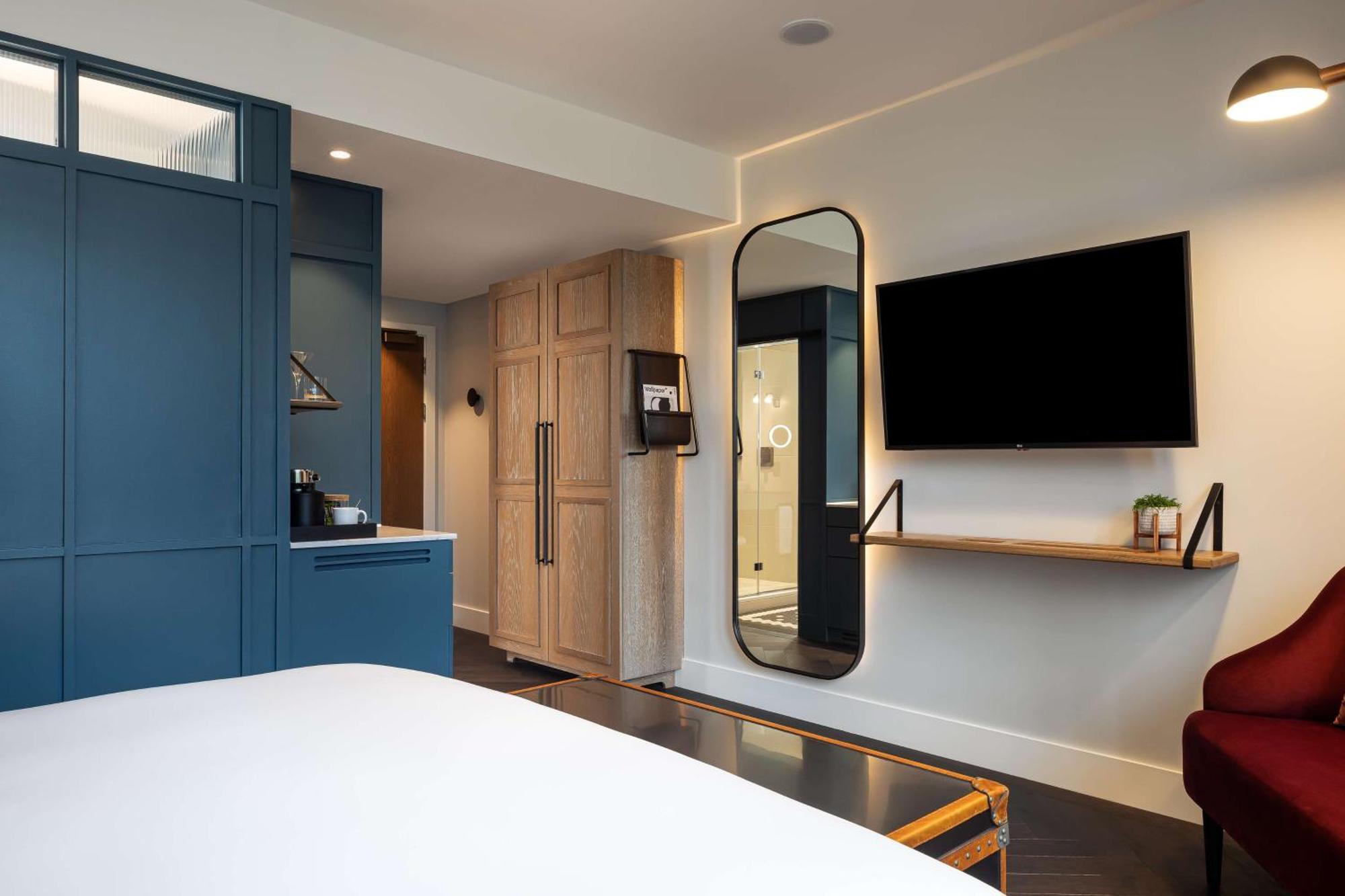 Quarto Gantry com Cama King-size